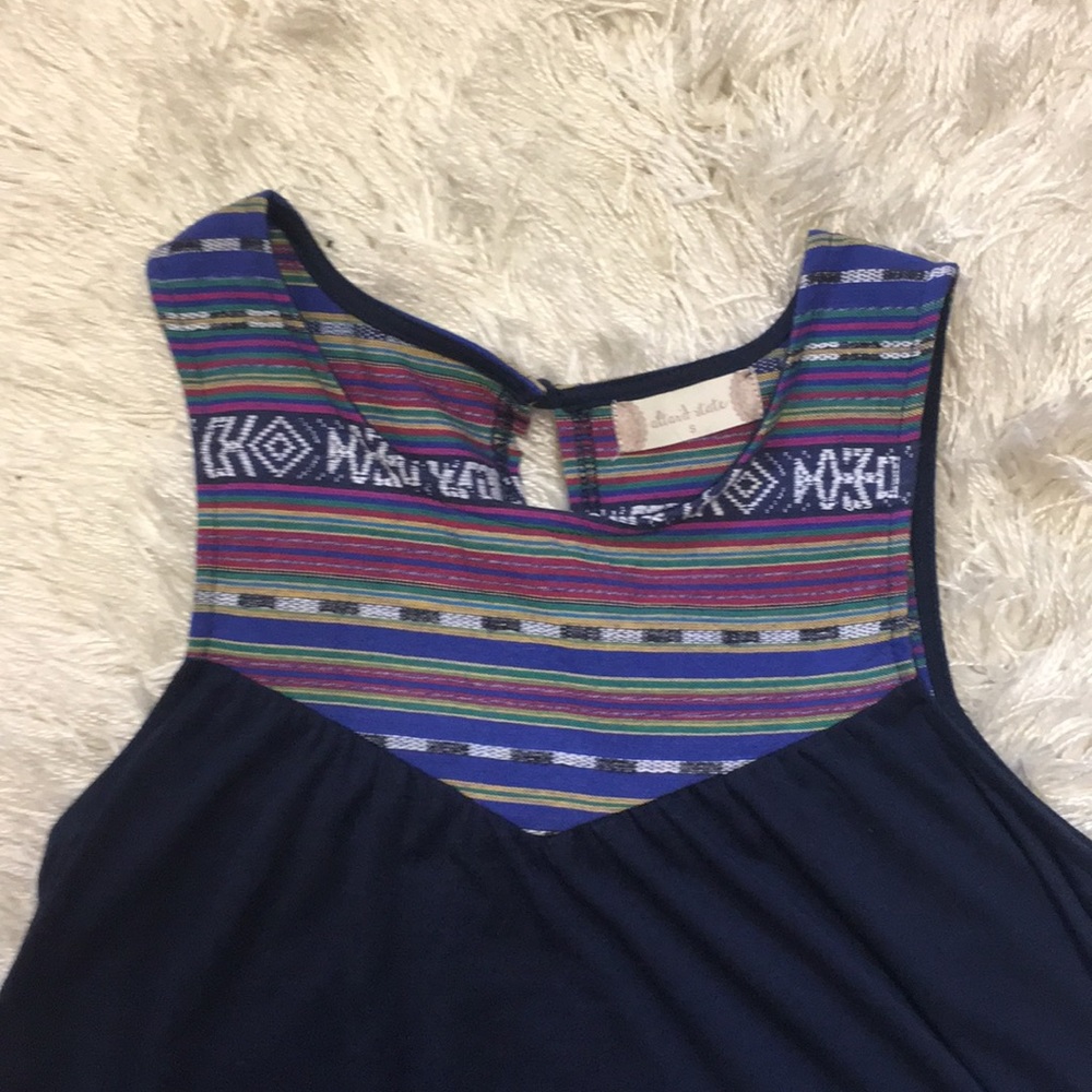 ALTAR’D STATE Navy Blue Top